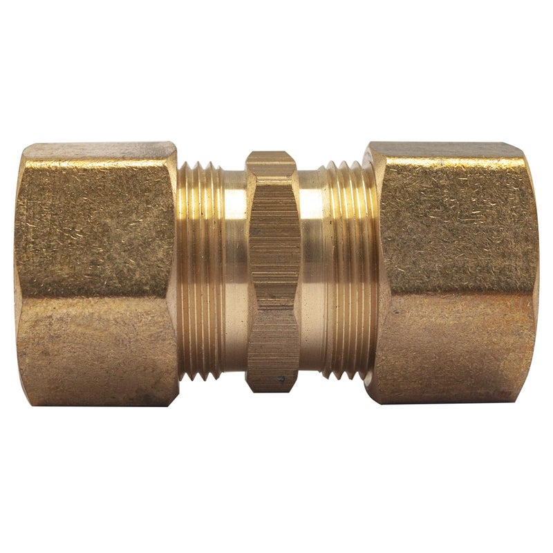 LTWFITTING 3/4-Inch OD Compression Union,Brass Compression Fitting(Pack of 3) - Image 1